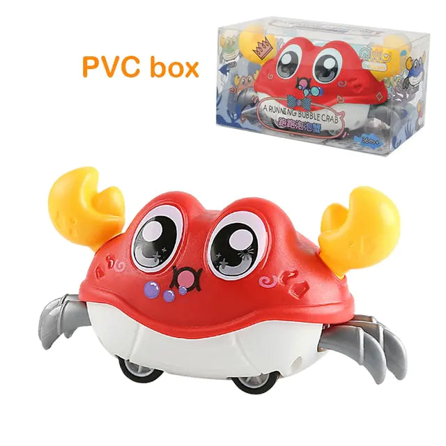 Crawling interactive Crab