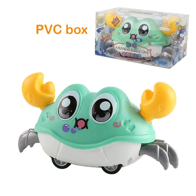 Crawling interactive Crab