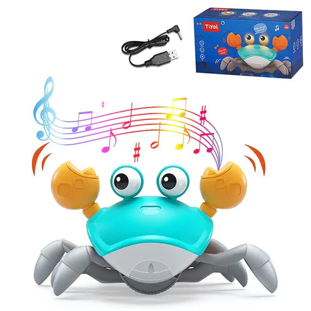 Crawling interactive Crab