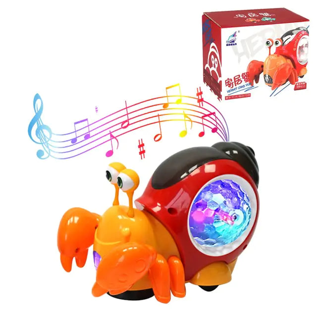 Crawling interactive Crab