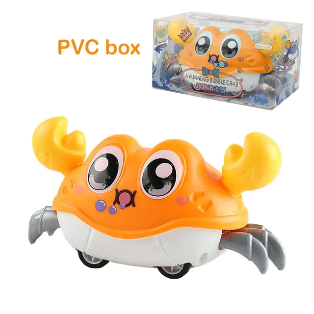 Crawling interactive Crab