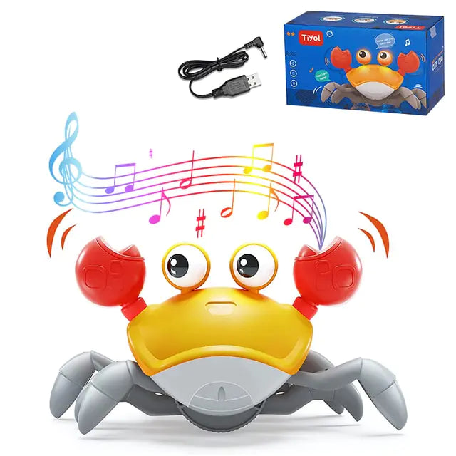 Crawling interactive Crab