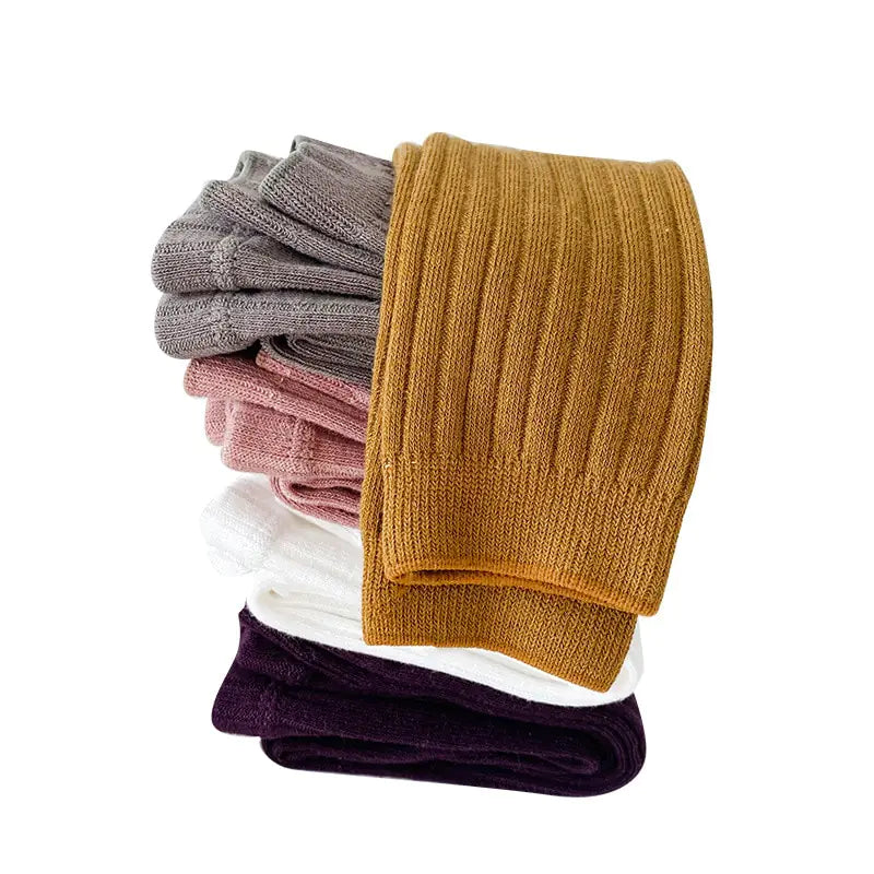 Ribbed baby leggings